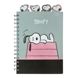 Peanuts Snoopy Kroužkový pořadač vícebarevný