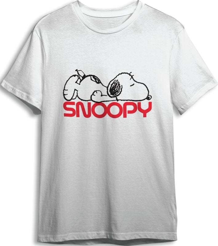 Peanuts Snoopy Tričko bílá - Merchstore.cz