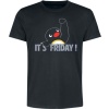 Pingu It´s Friday! Tričko černá - Merchstore.cz