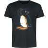 Pingu Retro - Hmmmhh? Tričko černá - Merchstore.cz