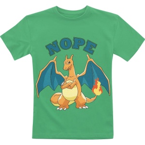 Pokémon Kids - Charizard - Nope detské tricko zelená - Merchstore.cz