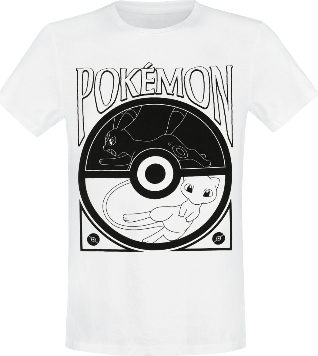 Pokémon Pokéball Balance Tričko bílá - Merchstore.cz Pokémon Pokéball Balance Tričko bílá - Merchstore.cz