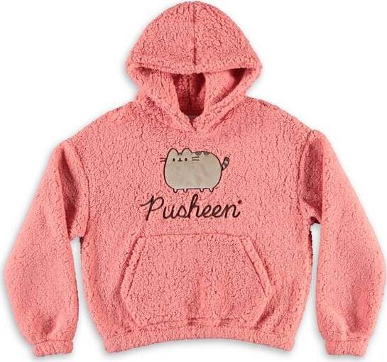 Pusheen Teddy Hoodie Dámská mikina s kapucí vícebarevný - Merchstore.cz