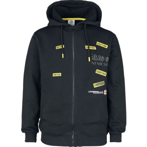 Resident Evil Tyrant Mikina s kapucí na zip černá