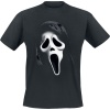 Scream (Film) Ghostface - Angled Mask Tričko černá - Merchstore.cz