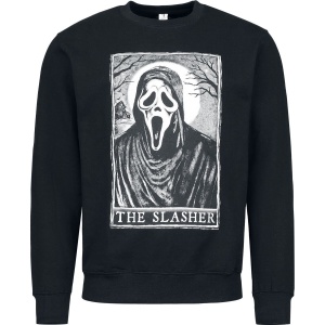 Scream (Film) Ghostface - Jacquard Patch Mikina černá - Merchstore.cz