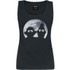 Sesame Street Ernie und Bert - Moonlight Dámský top černá - Merchstore.cz