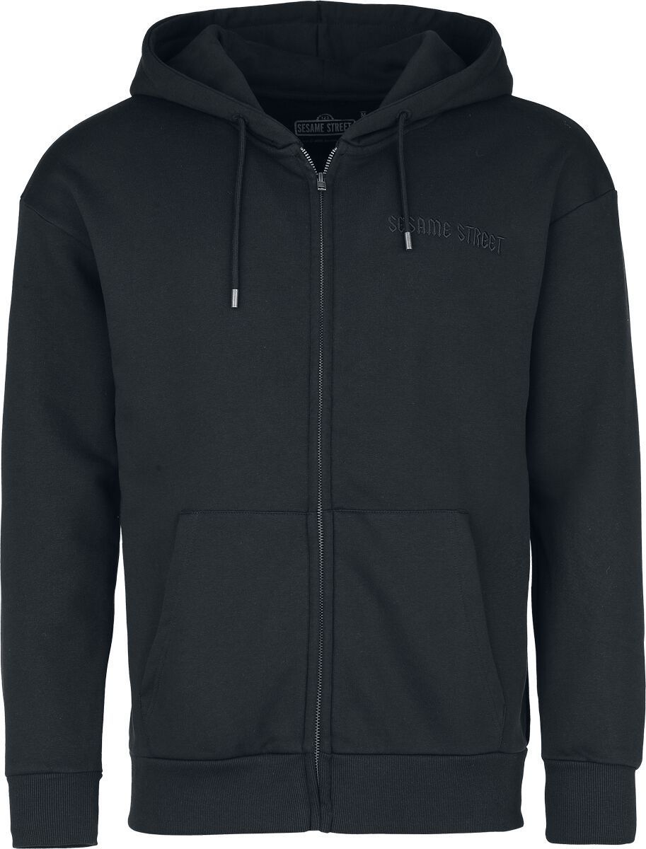 Sesame Street Krümelmonster - Cookie Monster Mikina s kapucí na zip černá - Merchstore.cz Sesame Street Krümelmonster - Cookie Monster Mikina s kapucí na zip černá - Merchstore.cz