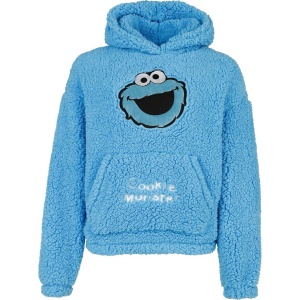 Sesame Street Krümelmonster Dámnský svetr modrá - Merchstore.cz
