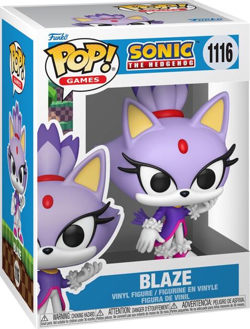 Sonic The Hedgehog Vinylová figurka č.1116 Blaze Sberatelská postava standard - Merchstore.cz Sonic The Hedgehog Vinylová figurka č.1116 Blaze Sberatelská postava standard - Merchstore.cz