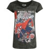 Spider-Man Classic Spider-Man Dámské tričko tmavě šedá - Merchstore.cz