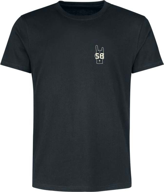 SpongeBob SquarePants Hall Of Fame - Patrick und SpongeBob Tričko černá - Merchstore.cz