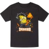 SpongeBob SquarePants Metal-Kids - Spongebob - Gitarre detské tricko černá - Merchstore.cz