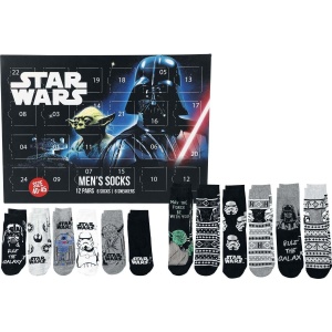 Star Wars Adventní kalendář s ponožkami Adventní kalendář vícebarevný - Merchstore.cz