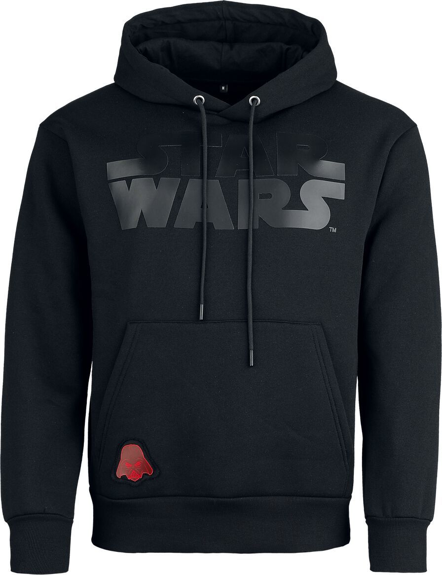 Star Wars Heat Logo - Black On Black Mikina s kapucí černá - Merchstore.cz Star Wars Heat Logo - Black On Black Mikina s kapucí černá - Merchstore.cz
