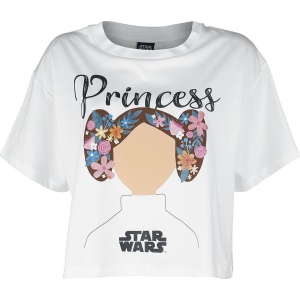 Star Wars Princess Leia Dámské tričko bílá - Merchstore.cz