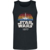 Star Wars X-Wing 1977 Tank top černá - Merchstore.cz