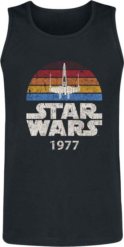 Star Wars X-Wing 1977 Tank top černá - Merchstore.cz Star Wars X-Wing 1977 Tank top černá - Merchstore.cz