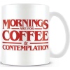 Stranger Things Coffee and Contemplation Hrnek bílá - Merchstore.cz