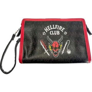 Stranger Things Hellfire Club Kosmetická taška cerná/bílá/cervená