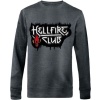 Stranger Things Hellfire Club Mikina tmavě šedá - Merchstore.cz