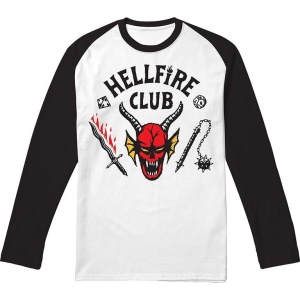 Stranger Things Hellfire Club Tričko s dlouhým rukávem vícebarevný - Merchstore.cz