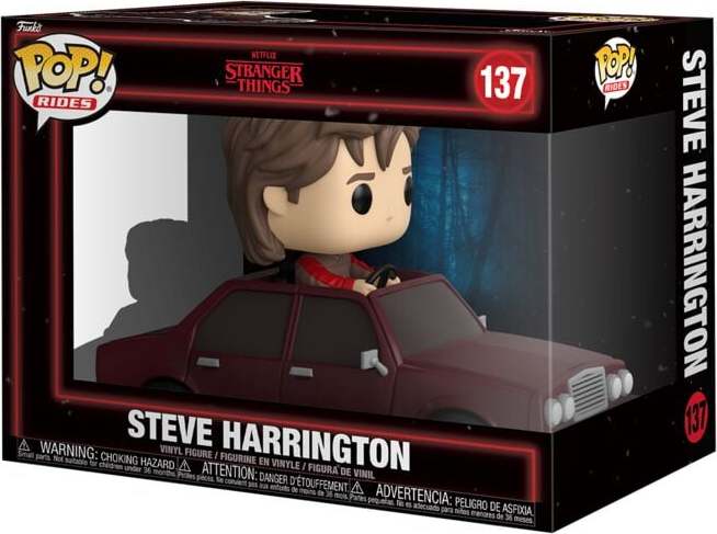 Stranger Things Vinylová figurka č.137 Season 5 - Steve Harrington (Pop! Rides) Sberatelská postava standard - Merchstore.cz Stranger Things Vinylová figurka č.137 Season 5 - Steve Harrington (Pop! Rides) Sberatelská postava standard - Merchstore.cz
