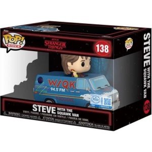 Stranger Things Vinylová figurka č.138 Season 5 - Steve with the Squawk Van (Pop! Ride Deluxe) Sberatelská postava standard - Merchstore.cz