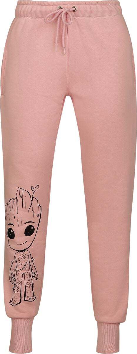 Strážci galaxie I Am Groot Dámské tepláky starorůžová - Merchstore.cz Strážci galaxie I Am Groot Dámské tepláky starorůžová - Merchstore.cz
