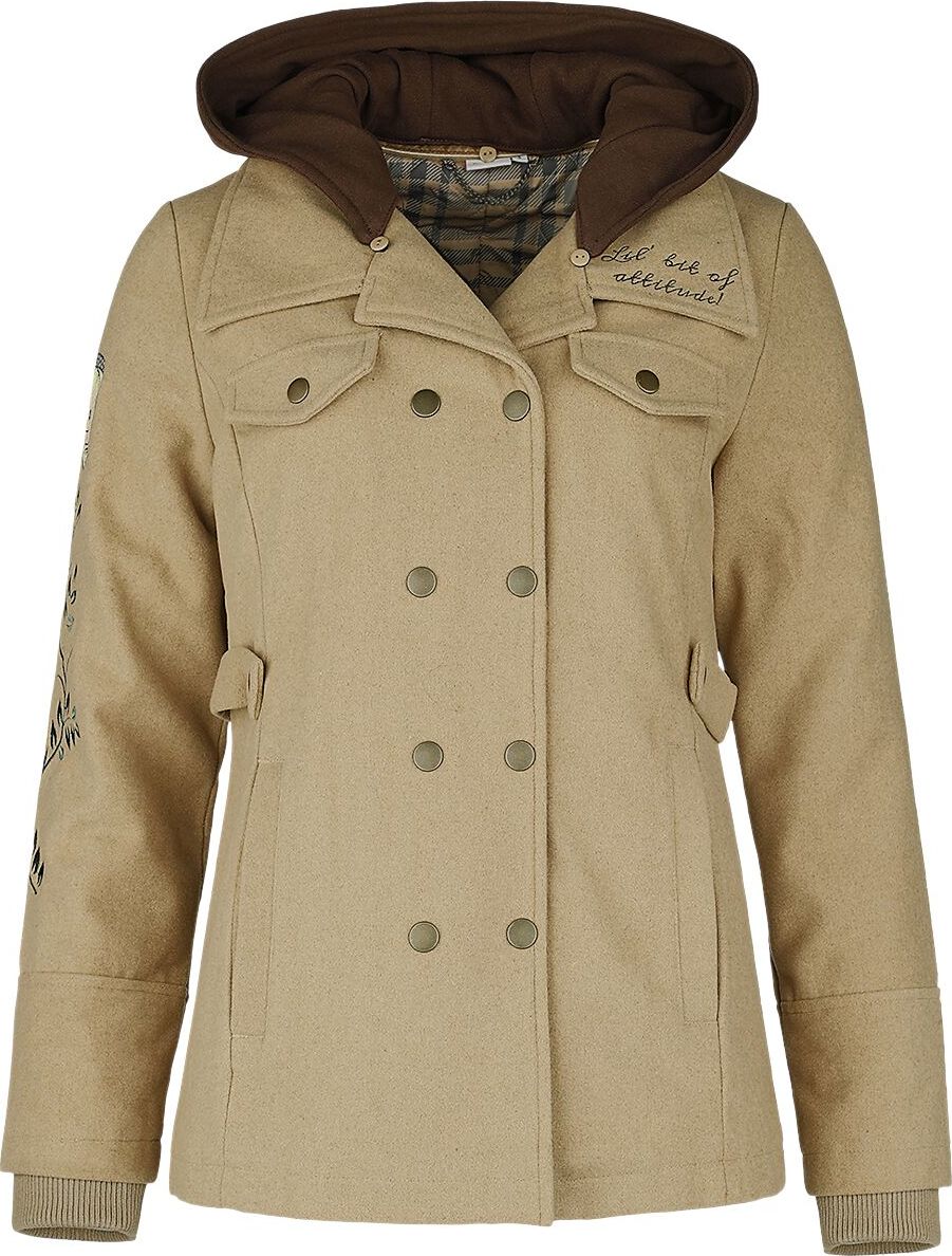 Strážci galaxie I Am Groot Zimní bunda béžová - Merchstore.cz