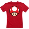 Super Mario Kids - Mushroom detské tricko červená - Merchstore.cz