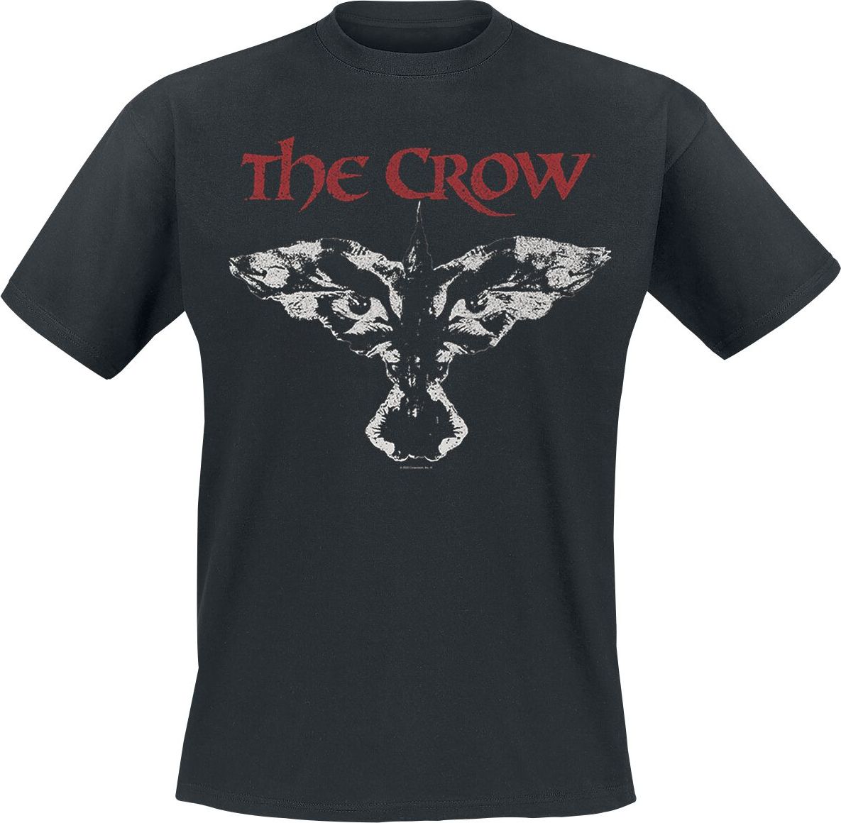 The Crow Logo - Red Tričko černá - Merchstore.cz The Crow Logo - Red Tričko černá - Merchstore.cz