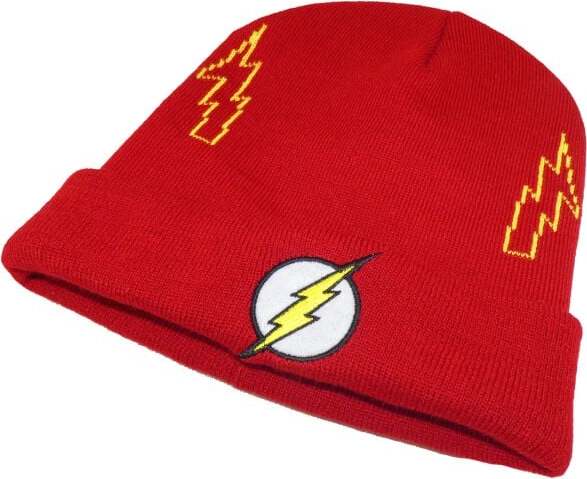 The Flash Logo Čepice červená - Merchstore.cz