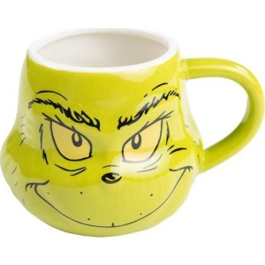 The Grinch Grinch - Face Hrnek vícebarevný - Merchstore.cz