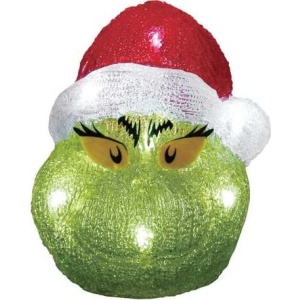 The Grinch Grinch se světelným efektem dekorace vícebarevný - Merchstore.cz