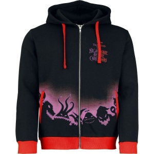 The Nightmare Before Christmas Ghostlike Charm Mikina s kapucí na zip vícebarevný - Merchstore.cz