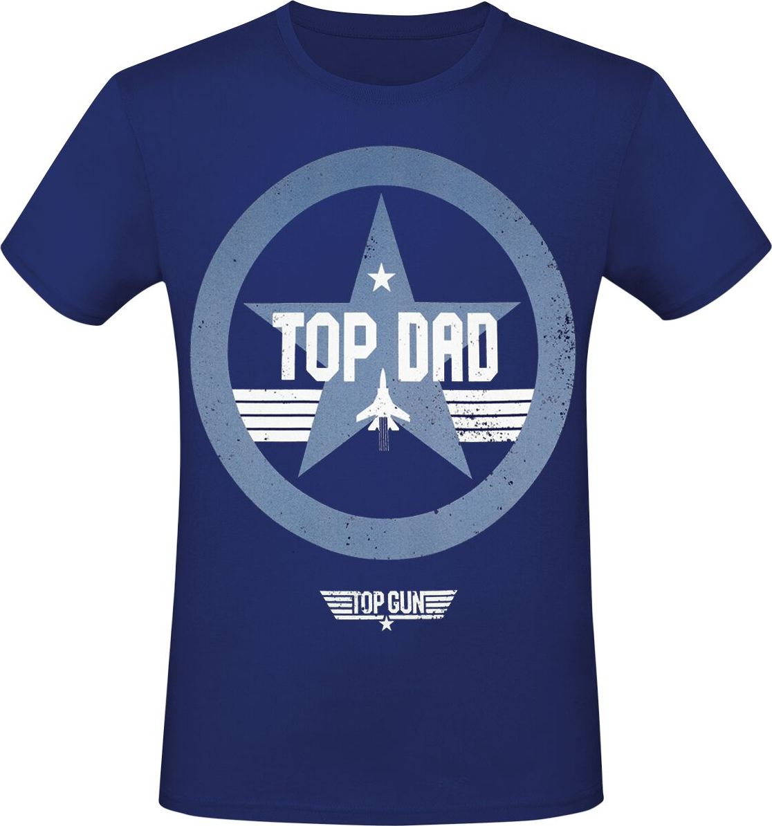 Top Gun Top Dad Tričko modrá - Merchstore.cz