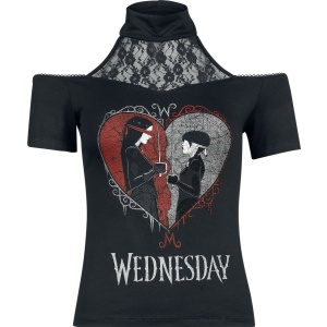 Wednesday The Challenge Dámské tričko černá - Merchstore.cz