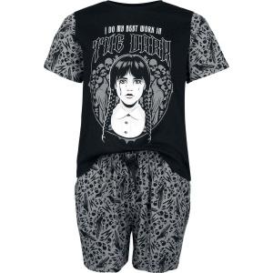 Wednesday Wednesday - Best Work pyžama černá - Merchstore.cz