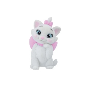 Aristocats Marie (Flocked) Sberatelská postava bílá/ružová