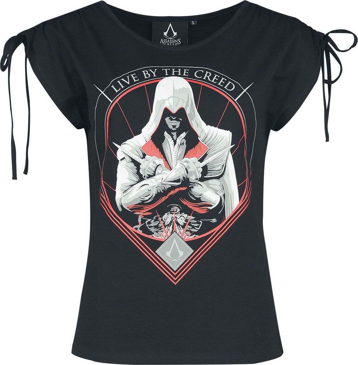 Assassin's Creed Ezio Dámské tričko černá - Merchstore.cz