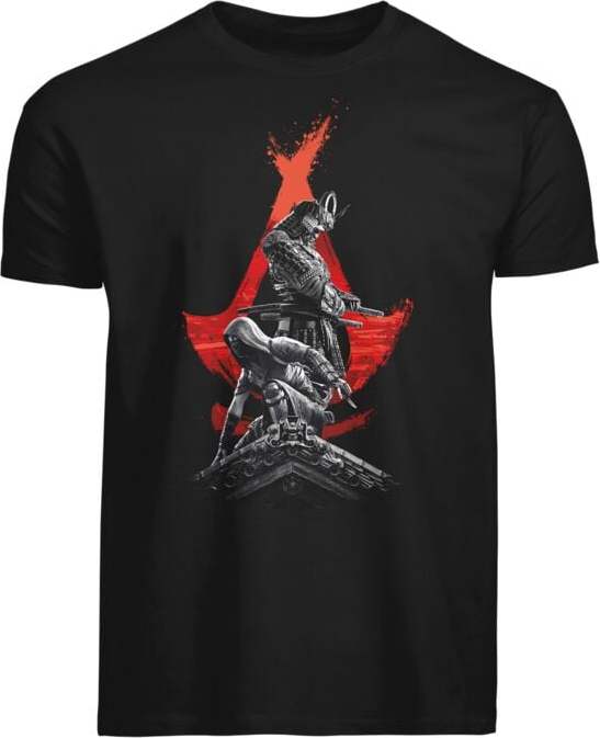 Assassin's Creed Shadows Tričko černá - Merchstore.cz