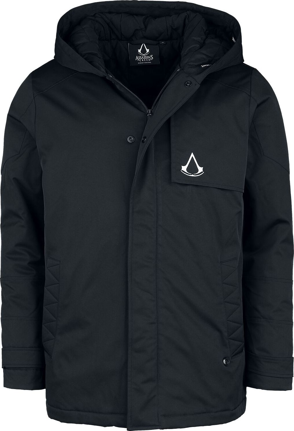 Assassin's Creed Assassin's Creed x Musterbrand - Logo Bunda černá - Merchstore.cz