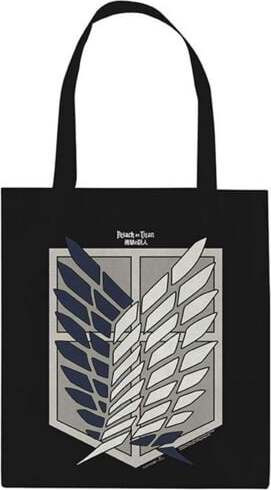 Attack On Titan Scout Badge Plátená taška vícebarevný - Merchstore.cz