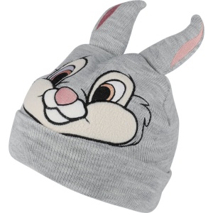 Bambi Klopfer Beanie čepice šedá/bílá