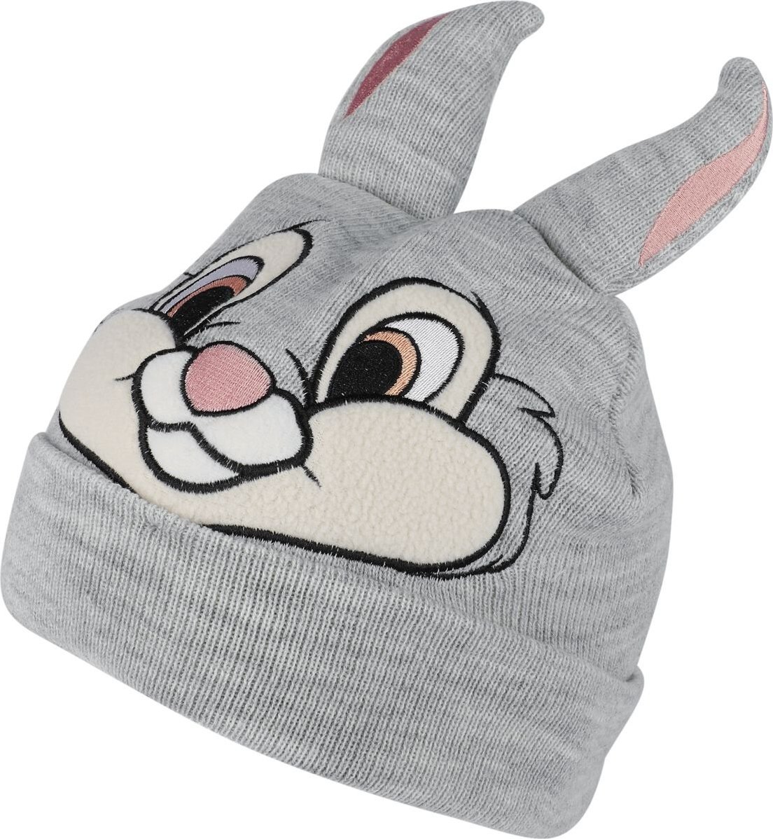Bambi Klopfer Beanie čepice šedá/bílá - Merchstore.cz Bambi Klopfer Beanie čepice šedá/bílá - Merchstore.cz