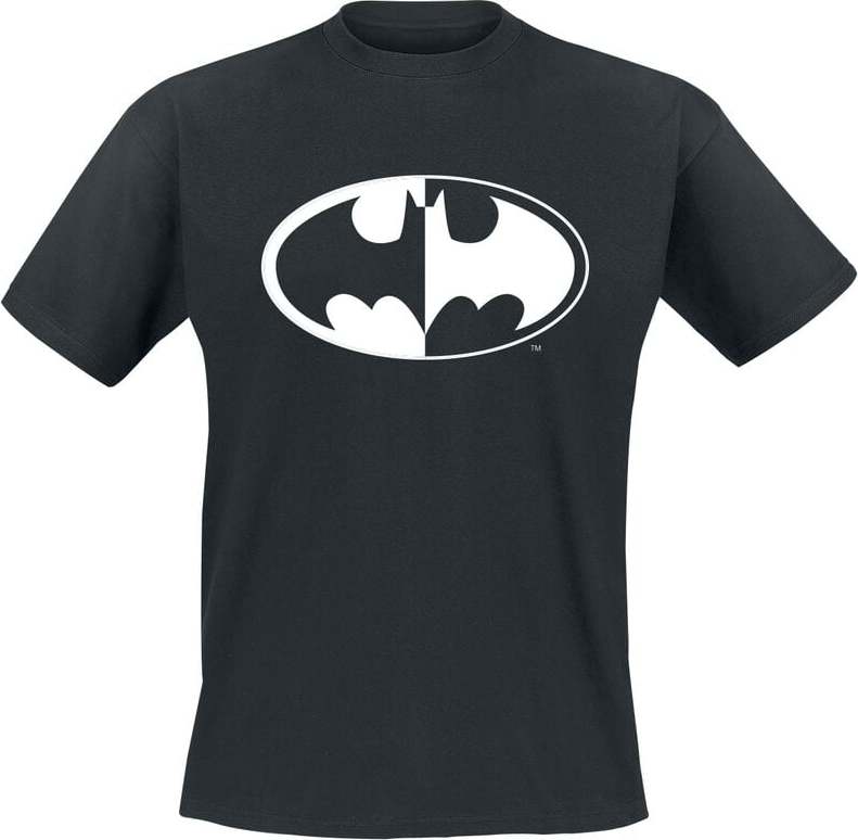 Batman Batman - Mono Logo Tričko černá - Merchstore.cz