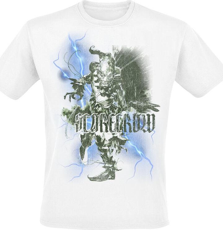 Batman Scarecrow - Spark Tričko bílá - Merchstore.cz