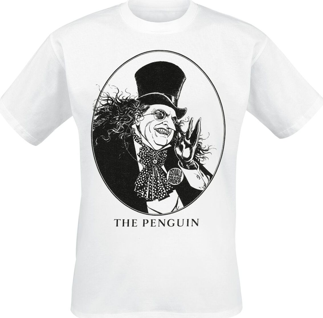 Batman The Penguin Tričko bílá - Merchstore.cz