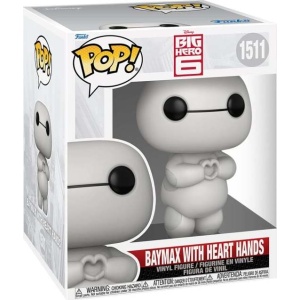 Baymax Vinylová figurka č.1511 Big Hero 6 - Baymax with Heart Hands (Super Pop!) Sberatelská postava vícebarevný